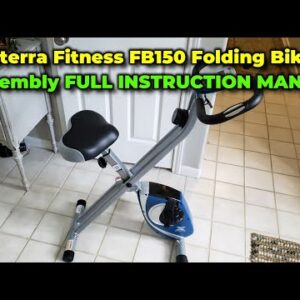 Xterra Fitness FB150 Folding Bike Assembly FULL INSTRUCTION MANUAL - Xterra Folding Bike Assembly