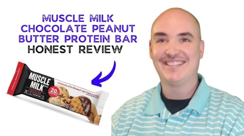 MUSCLE MILK CHOCOLATE PEANUT BUTTER PROTEIN BAR REVIEW TASTE TEST HONEST REVIEW