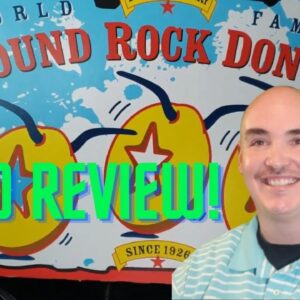 Original Round Rock Donuts Texas Menu photos review   orange round rock big donut