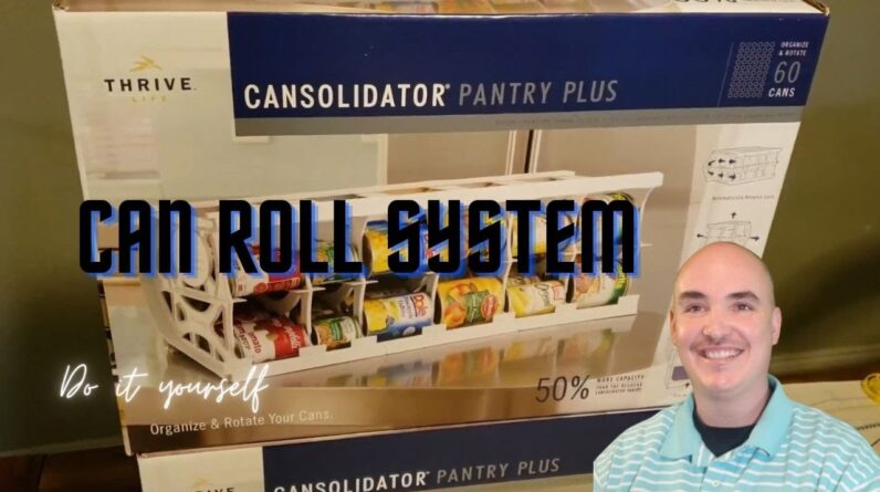Cansolidator Pantry Plus Can Roll System by Thrive Life - Cansolidator Pantry Plus Can Rotator