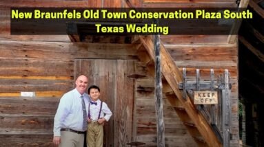 New Braunfels Old Town Conservation Plaza South Texas Wedding - new Braunfels conservation society