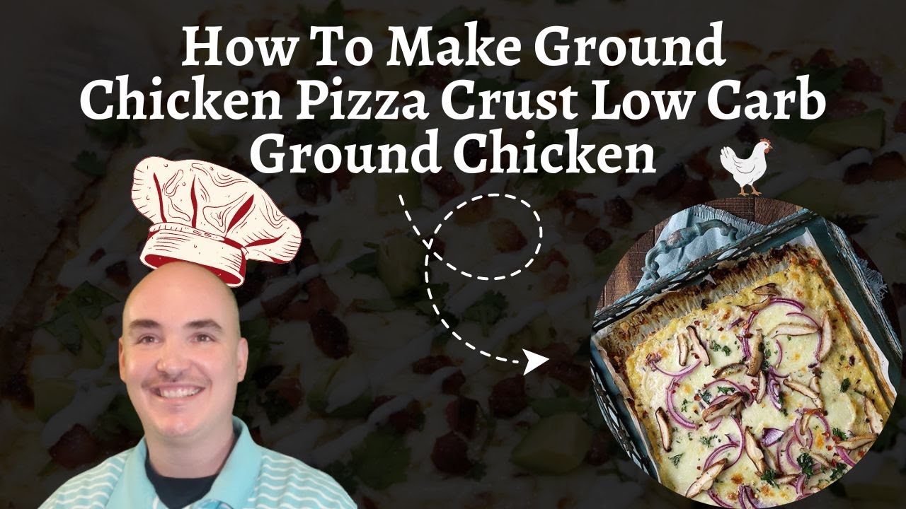 how-to-make-ground-chicken-pizza-crust-low-carb-ground-chicken-chicken-pizza-crust-keto-recipe