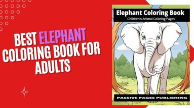 Best Elephant Coloring book for kids with voiceover